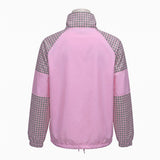 AKA Greek Apparel Small Pink Windbreaker Jacket