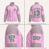 AKA Greek Apparel 3XL Pink Windbreaker Jacket