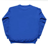 ZPB Greek Gear XL Blue Embroidered Crew Sweatshirt