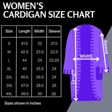 Load image into Gallery viewer, DST Sorority 3XL Long Duster Cardigan Plus Size
