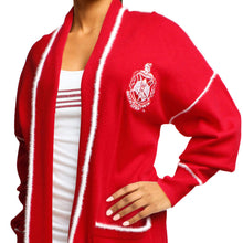 Load image into Gallery viewer, DST Sorority 2XL Long Duster Cardigan Plus Size
