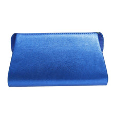 Cargar imagen en el visor de la galería, Evening Clutch Blue Floral Envelope Bag Women
