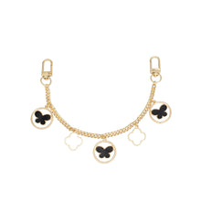 Cargar imagen en el visor de la galería, Bag Chain Gold Black Butterfly Chain for Women

