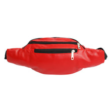 Cargar imagen en el visor de la galería, Fanny Pack 80&#39;s Red 5 Pocket Waist Bag Women
