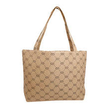 Cargar imagen en el visor de la galería, Tote Luxe Link Khaki Straw Bag for Women
