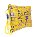 SGRHO Sorority Pride Graphic Print Wristlet Pouch