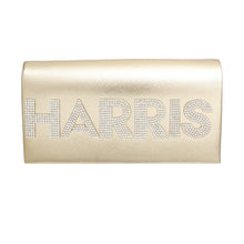 Cargar imagen en el visor de la galería, Clutch Harris Campaign Gold Bag for Women
