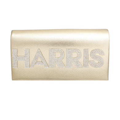 Clutch Harris Campaign Gold Bag for Women