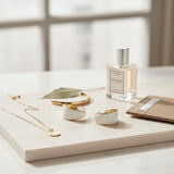 Hoop White Resin Coated Classic Wide Gold Earrings