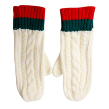 Cargar imagen en el visor de la galería, Snowy Chic: Signature White Mittens

