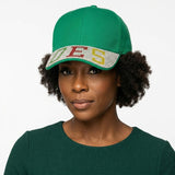 OES Green Canvas Greek Brim Baseball Cap