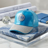 ZPB Iridescent Stone Brim Trucker Baseball Hat