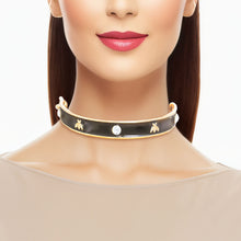 Cargar imagen en el visor de la galería, Black Bee  Casting Choker- Heavy

