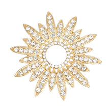 Cargar imagen en el visor de la galería, Brooch Celestial Star Gold Pin for Women
