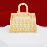 Brooch Topaz Mini Iconic Handbag Parisian Pin