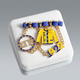 Sigma Gamma Rho 1922 Ribbon Charm Brooch