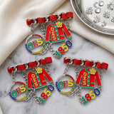 Order of the Eastern Star 1850 Ribbon Charm Brooch
