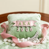 Alpha Kappa Alpha 1908 Banner Brooch Lapel Pin