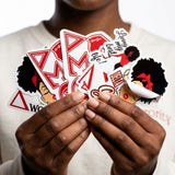 Delta Sigma Theta 60 Piece Sticker Set