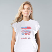 Load image into Gallery viewer, Shirt XL White HARRIS PRESIDENT Bling for Women
