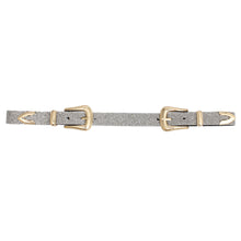 Load image into Gallery viewer, Belt Double Buckle Western Clear Stone for Women
