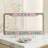 Alpha Kappa Alpha 1908 License Plate Frame