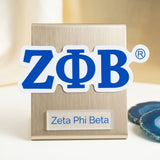 Zeta Phi Beta Greek Letter Car Bumper Magnet