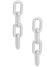 Load image into Gallery viewer, 1523 - 1522 -  chain link earrings
