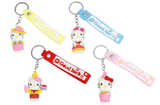 3032 - Hello Kitty Good Luck Wristlet Keychain