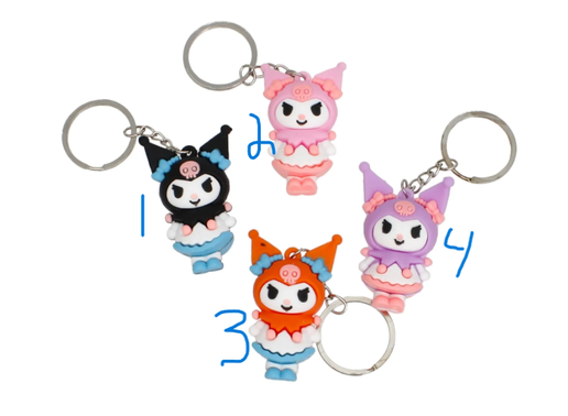 K2 - Kuromi Hello Kitty Friends Keychains