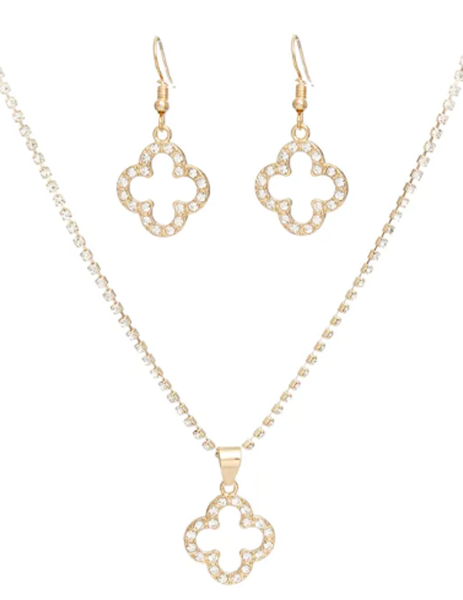 1547 - gold necklace set