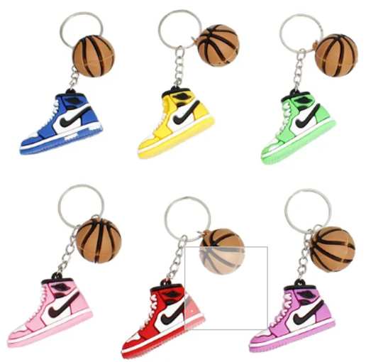 3033 - Air Jordan Sneaker Basketball Keychains