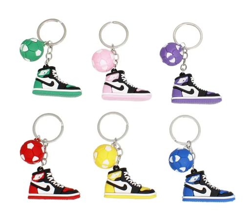 3019 - Air Jordan 1 Sneaker Soccer Keychains