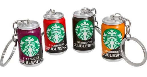 1000-29 - Starbucks Doubleshot Charm Keychains
