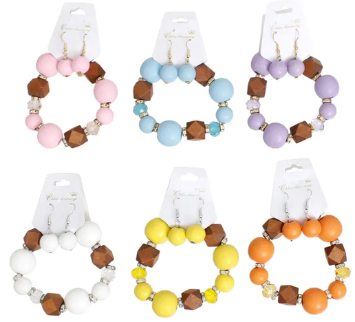 3015 - wood bracelet set