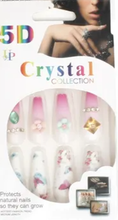 Load image into Gallery viewer, P2 - Long 3D Art Butterfly Flower Nails
