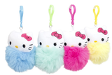 P3 - Hello Kitty Plush Pom Pom Charm Clips