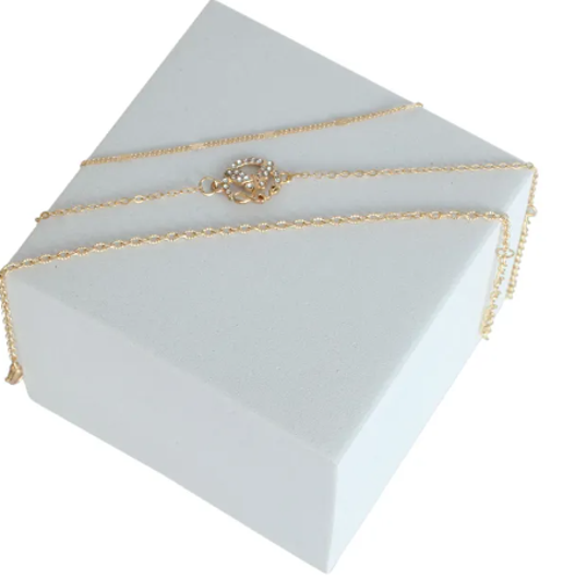 3072 - 3 Pcs Butterfly Love Anklet Sets