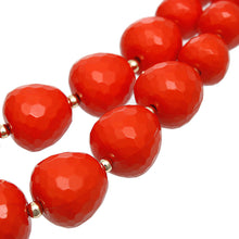Cargar imagen en el visor de la galería, Beaded Coral Faceted Global Inspo Necklace Women
