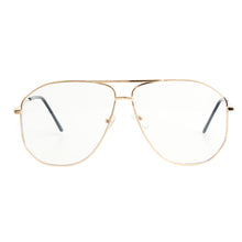 Load image into Gallery viewer, Gold Aviator Blue Light Glasses
