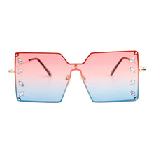 Cargar imagen en el visor de la galería, Red Square Stone Sunglasses
