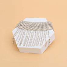 Cargar imagen en el visor de la galería, Anklet Gold Rhinestone 16 Line Fringe for Women
