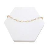 Tennis Bracelet Gold CZ Rhinestone MAMA for Women