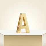 Letter A Gold Slide Letter Charm Sold Individually