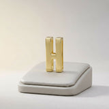 Letter H Gold Slide Letter Charm Sold Individually