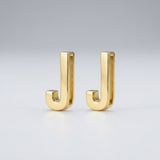 Letter J Gold Slide Letter Charm Sold Individually