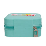 Travel Jewelry Box Turquoise Nurse Patch Square