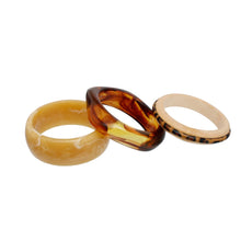 Load image into Gallery viewer, Bangle 3 Pcs Vintage Wood and Wide Bracelet Set
