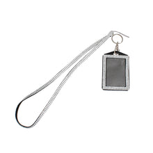 Cargar imagen en el visor de la galería, Clear Rhinestone ID Lanyard Clip Keychain
