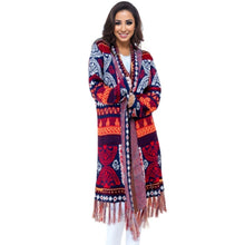 Cargar imagen en el visor de la galería, L/XL Navy Long Sleeve Cardigan
